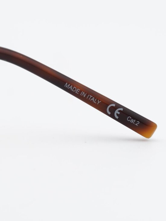 Saint Laurent SL531 011 Aviator Sunglasses - Gold / Green main image 6